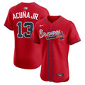 Ronald Acuña Jr. Atlanta Braves Nike Alternate 2 Elite Jersey - Red