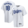 Yoshinobu Yamamoto Los Angeles Dodgers Nike Home Replica Jersey - White