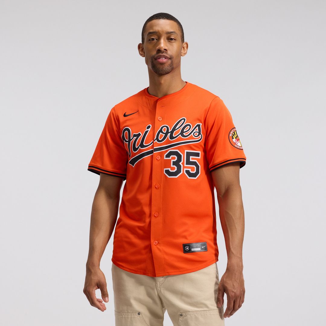 Adley Rutschman Baltimore Orioles Nike 2nd Alternate Limited Player Jersey - Orange