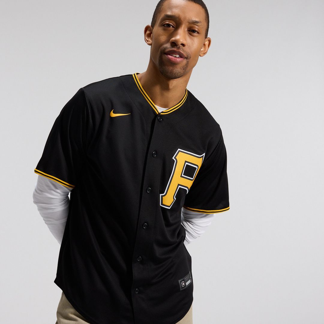 Pittsburgh Pirates Nike Home Replica Team Jersey - White