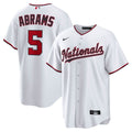 CJ Abrams Washington Nationals Nike Home Replica Jersey - White