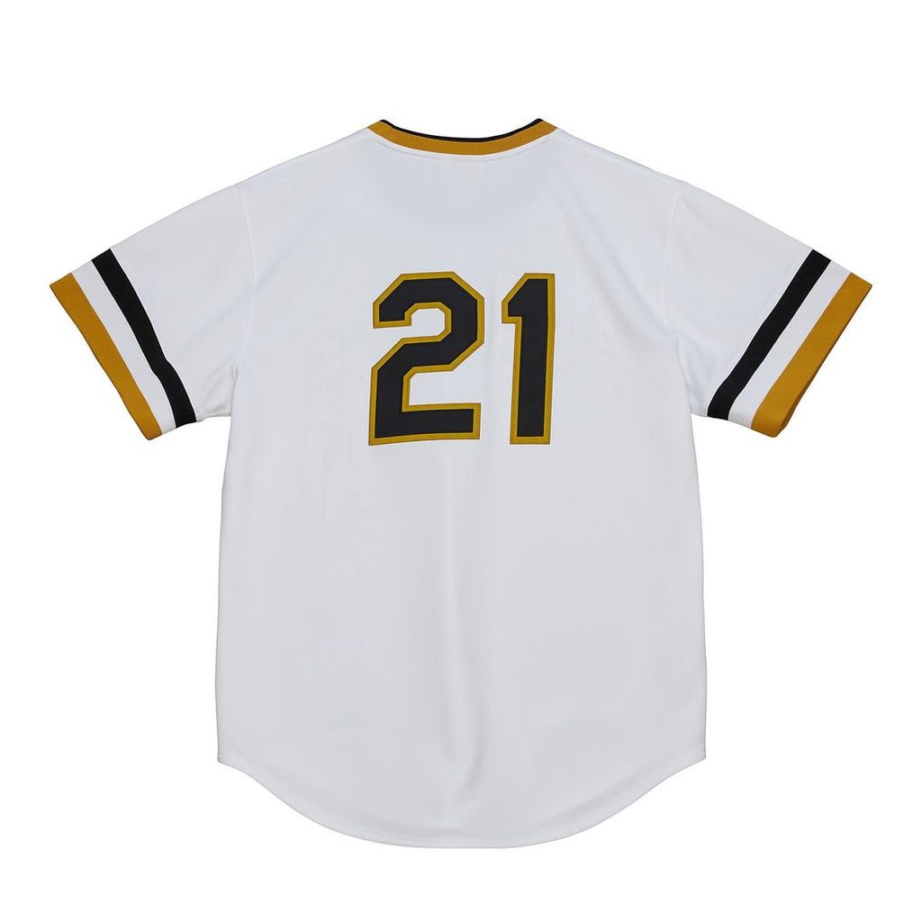 Roberto Clemente Pittsburgh Pirates Mitchell & Ness Cooperstown Collection Authentic Jersey - White