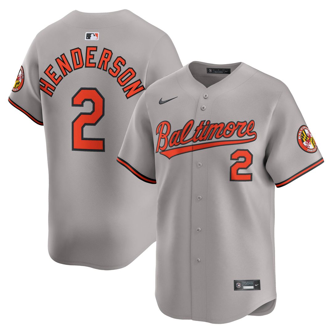 Gunnar Henderson Baltimore Orioles Nike Limited Player Jersey - White