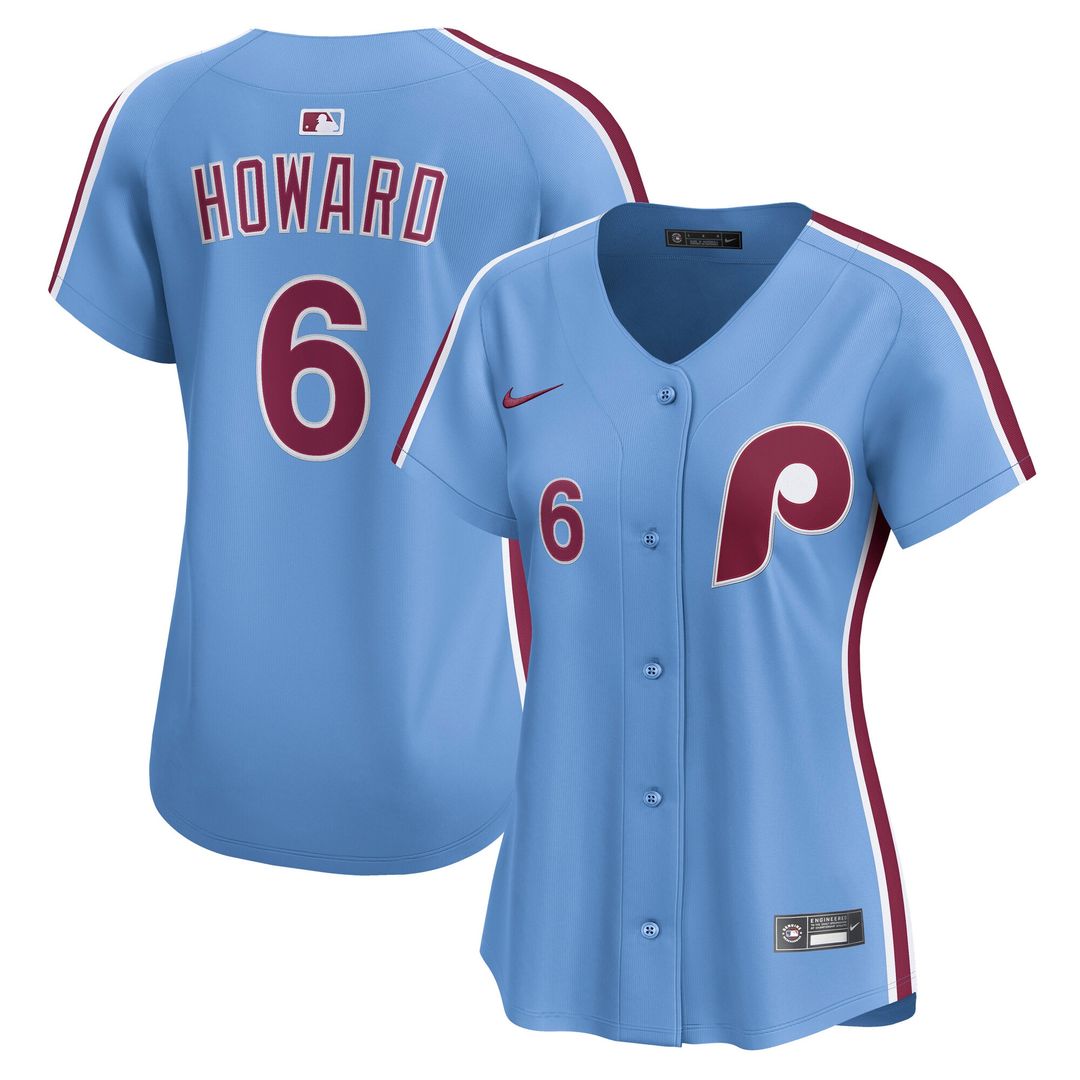 Ryan Howard Philadelphia Phillies Nike Women's Limited Jersey - White