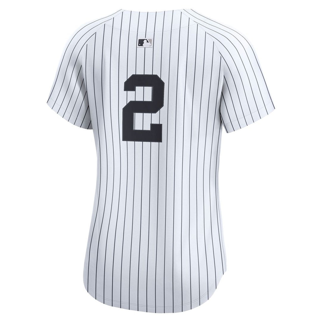 Derek Jeter New York Yankees Nike Women's Home Limited Jersey – White