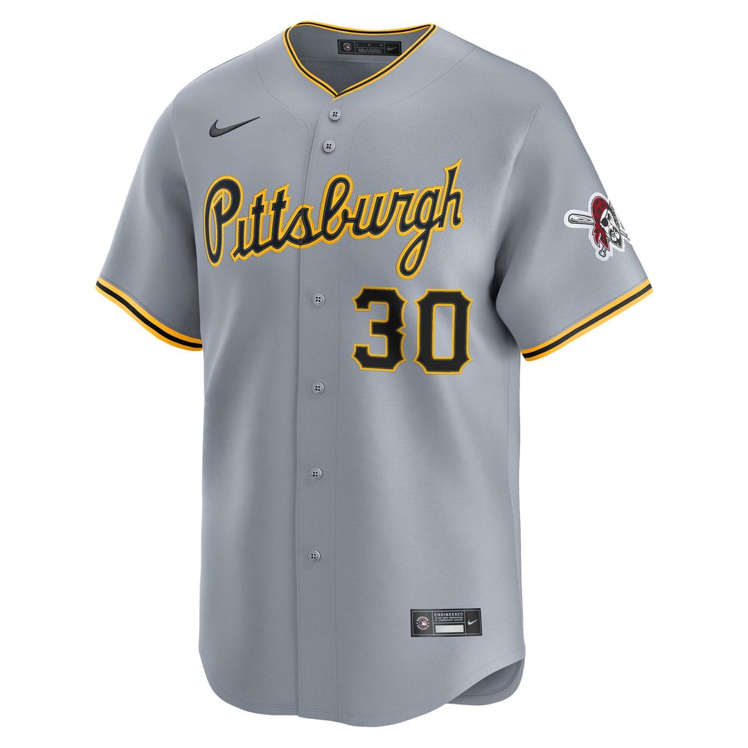 Paul Skenes Pittsburgh Pirates Nike Road Limited Player Jersey - Gray