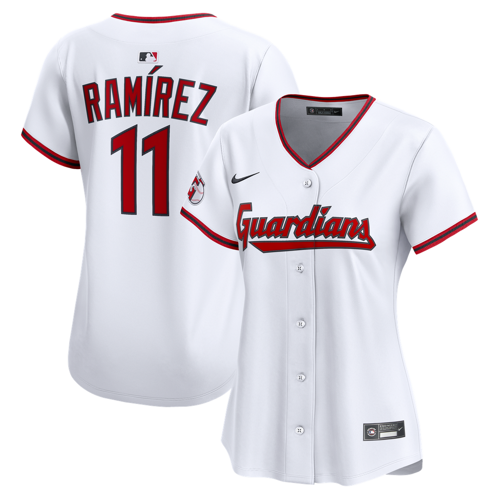 José Ramírez Cleveland Guardians Nike Women's Home Limited Player Jersey - White