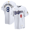 Enrique Hernández Los Angeles Dodgers Nike 2026 Gold Collection Stadium Jersey - White