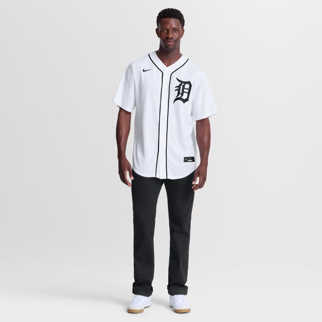 Riley Greene Detroit Tigers Nike Home Replica Jersey - White