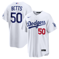 Mookie Betts Los Angeles Dodgers Nike  Home Stadium Jersey - White