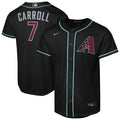 Corbin Carroll Arizona Diamondbacks Nike Youth Alternate Replica Jersey - Black