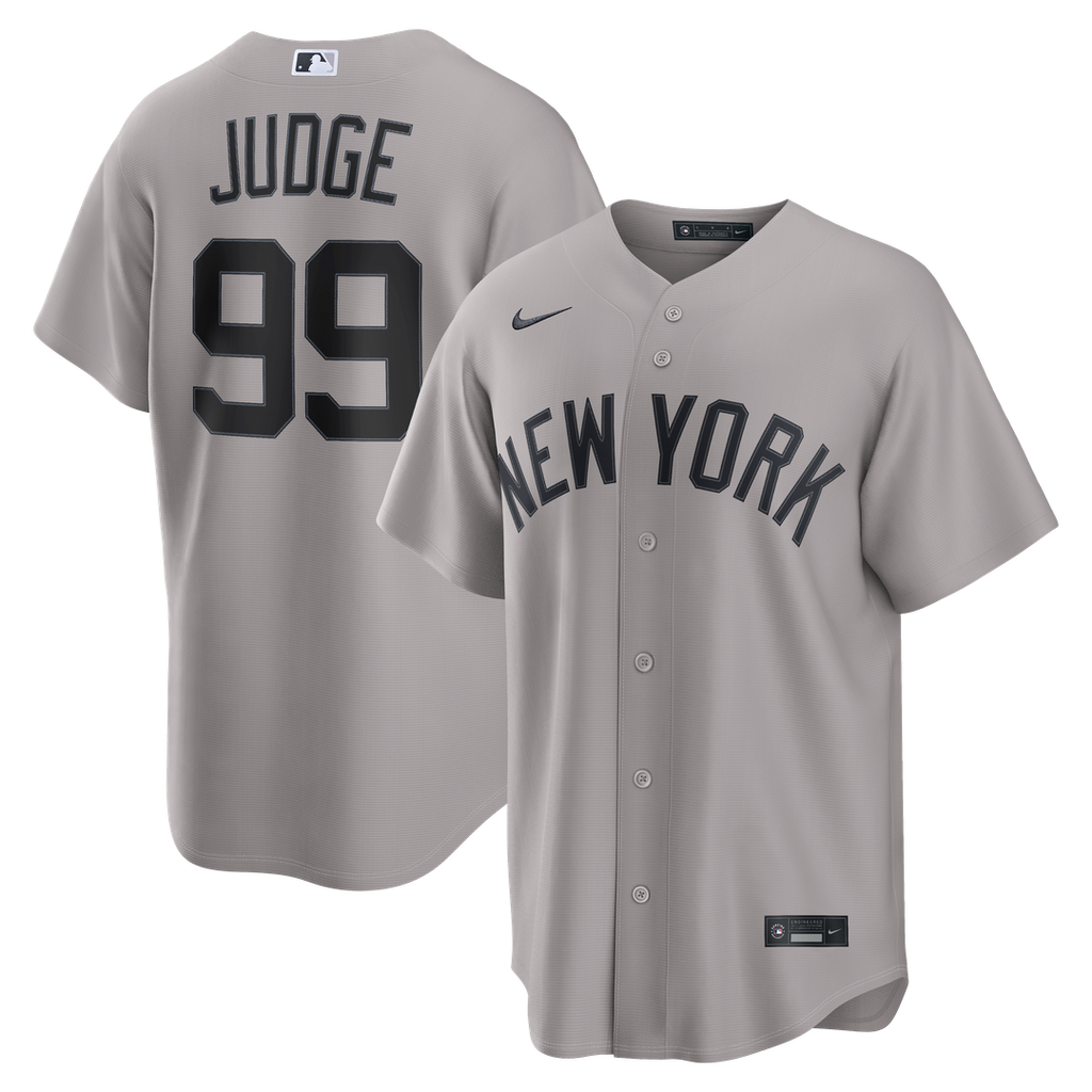 Aaron Judge New York Yankees Nike Road Replica Jersey - Gray