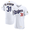 Tyler Glasnow Los Angeles Dodgers Nike 2026 Gold Collection Authentic Jersey - White