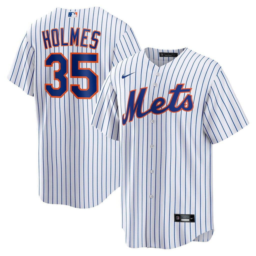 Clay Holmes New York Mets Nike Home Replica Jersey - White