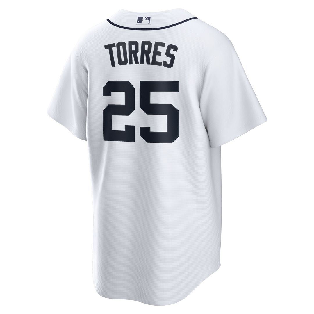 Gleyber Torres Detroit Tigers Nike Home Replica Jersey - White