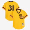 Dave Winfield San Diego Padres Mitchell & Ness Authentic Batting Practice Jersey - Gold
