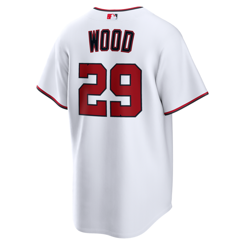 James Wood Washington Nationals Nike Home Replica Jersey - White