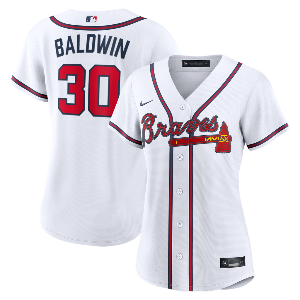 Drake Baldwin Atlanta Braves Nike Women's Home Replica Jersey - White