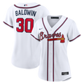 Drake Baldwin Atlanta Braves Nike Women's Home Replica Jersey - White