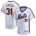 Mike Piazza New York Mets Nike Throwback Cooperstown Limited Jersey - White