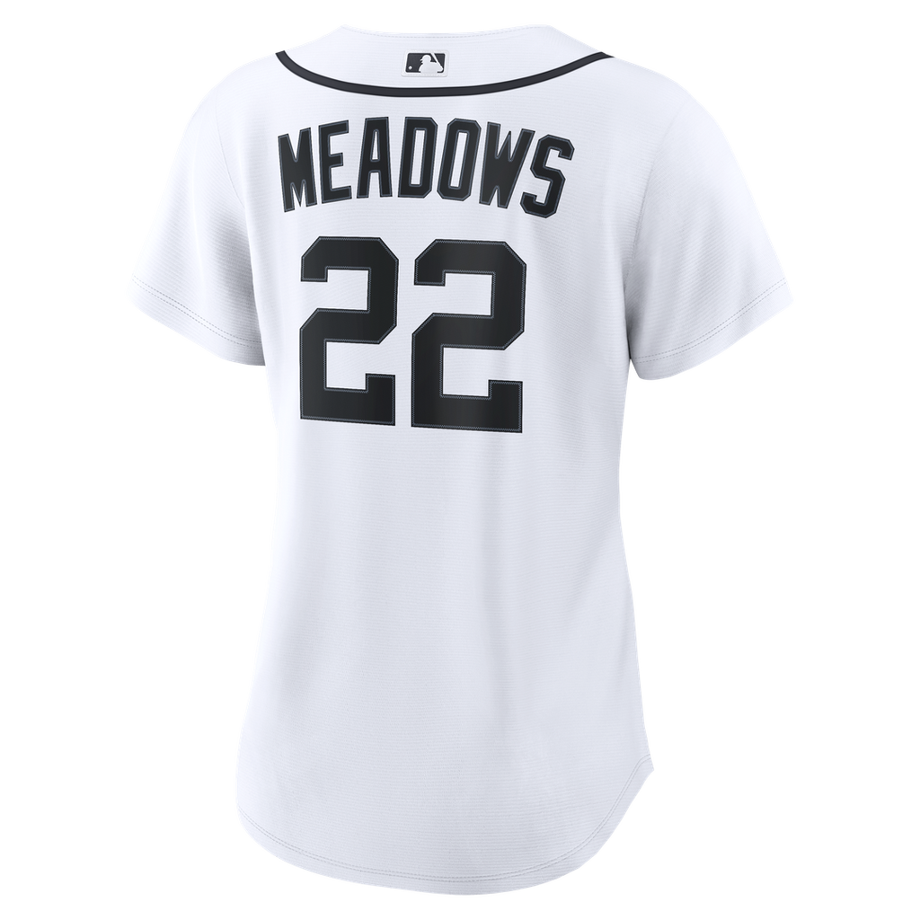 Parker Meadows Detroit Tigers Nike Women's Home Replica Jersey - White