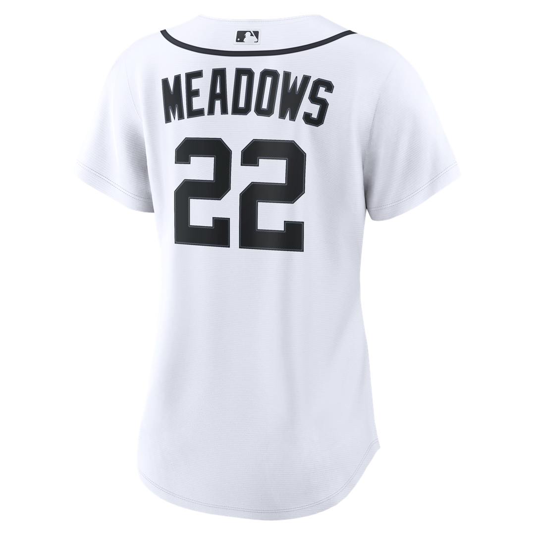 Parker Meadows Detroit Tigers Nike Women's Home Replica Jersey - White