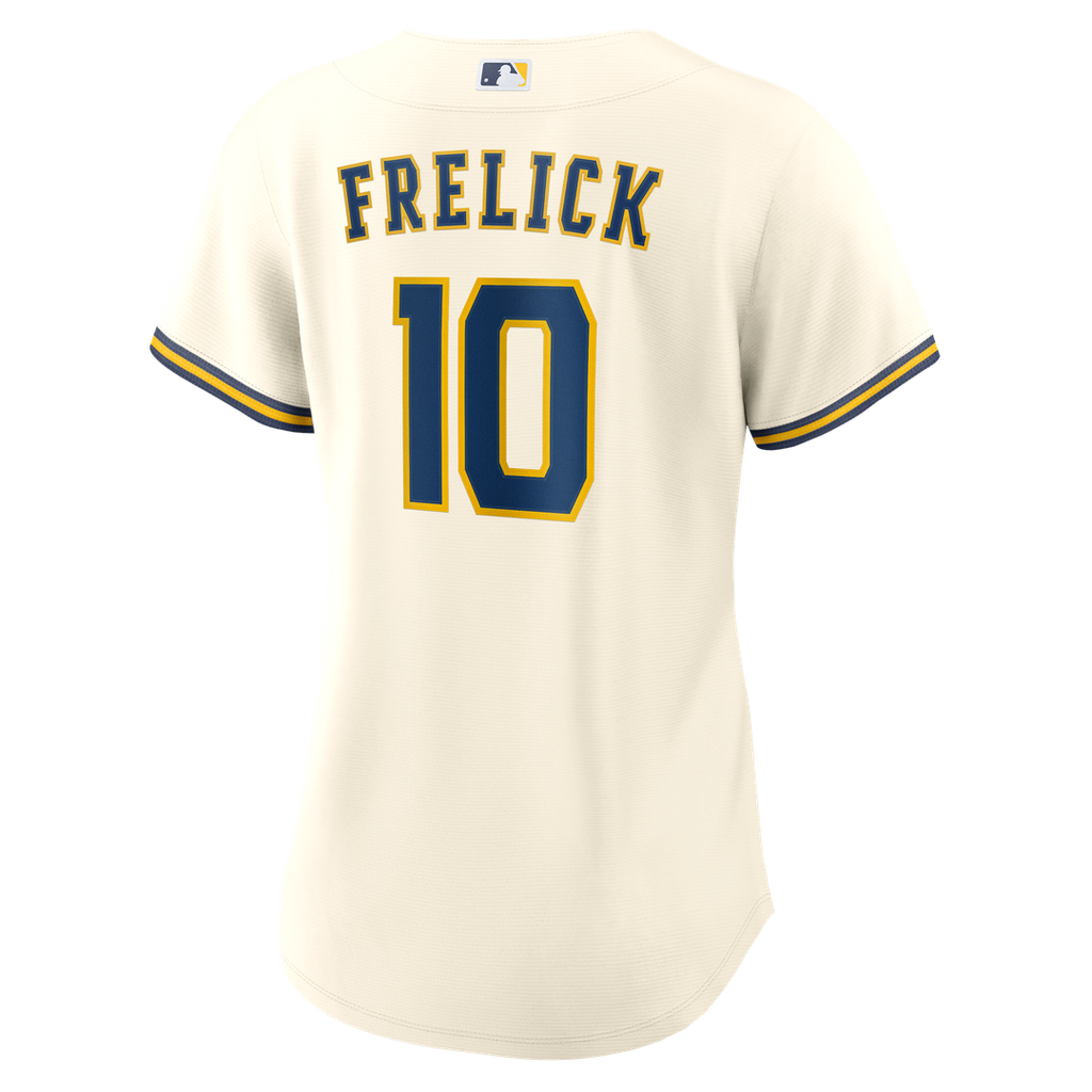 Sal Frelick Milwaukee Brewers Nike Women's Home Replica Jersey - Cream