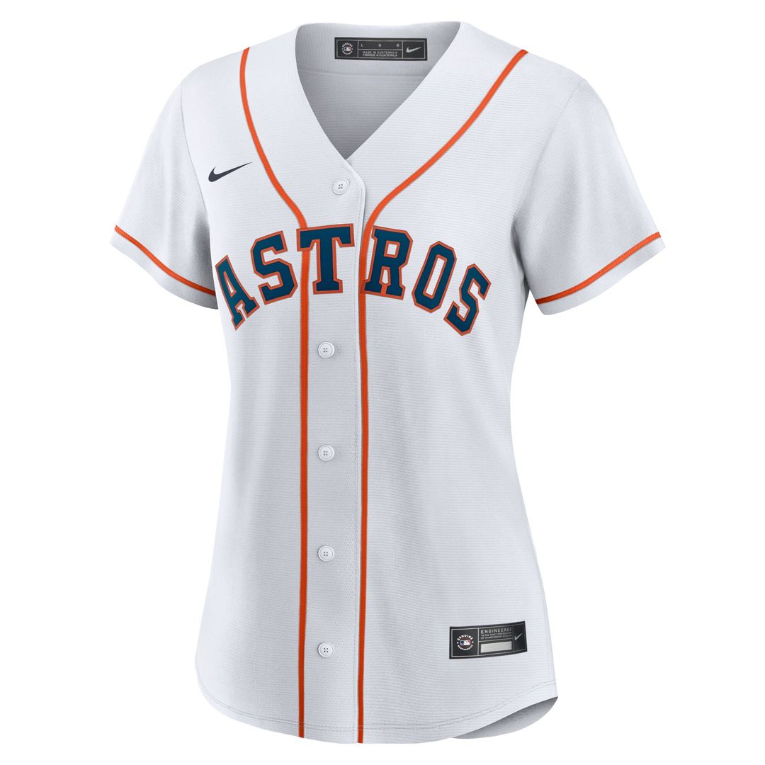 Yainer Diaz Houston Astros Nike Women's Home Replica Jersey  - White