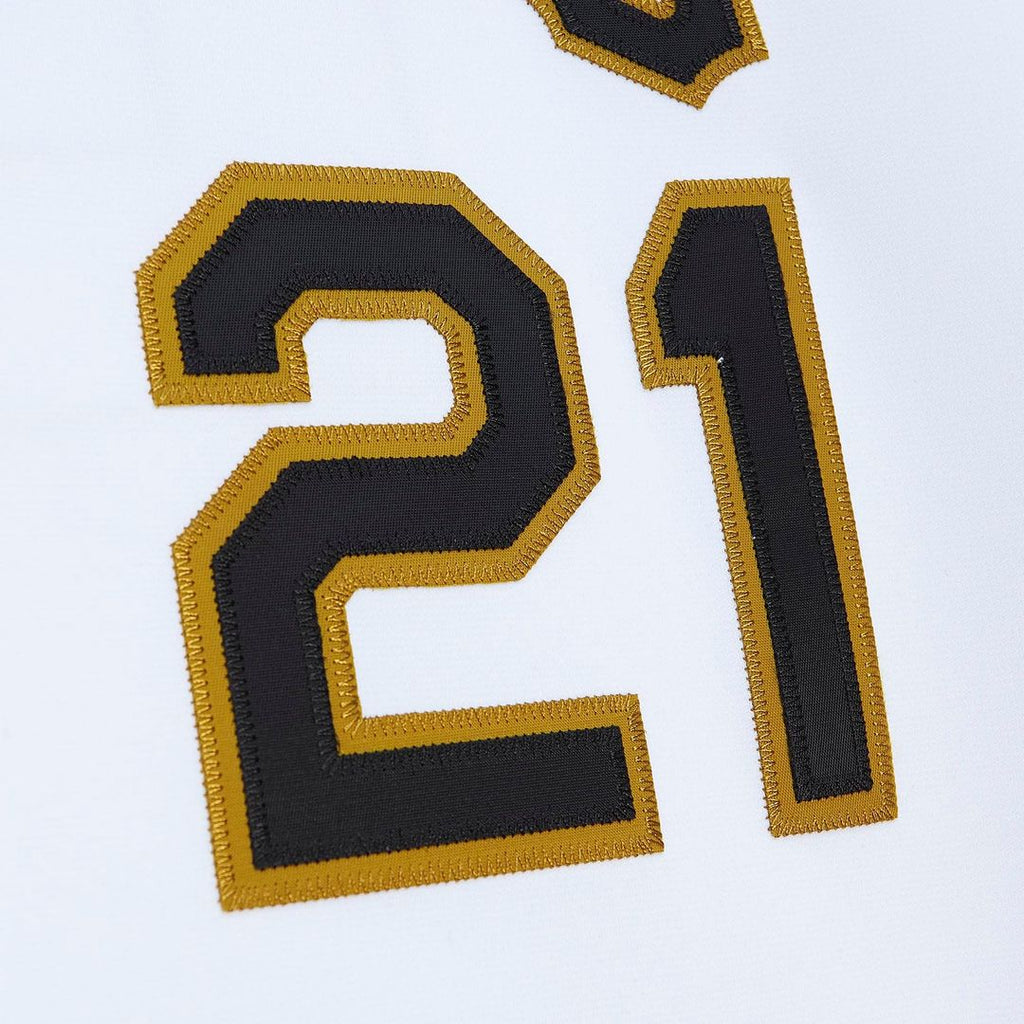 Roberto Clemente Pittsburgh Pirates Mitchell & Ness Cooperstown Collection Authentic Jersey - White