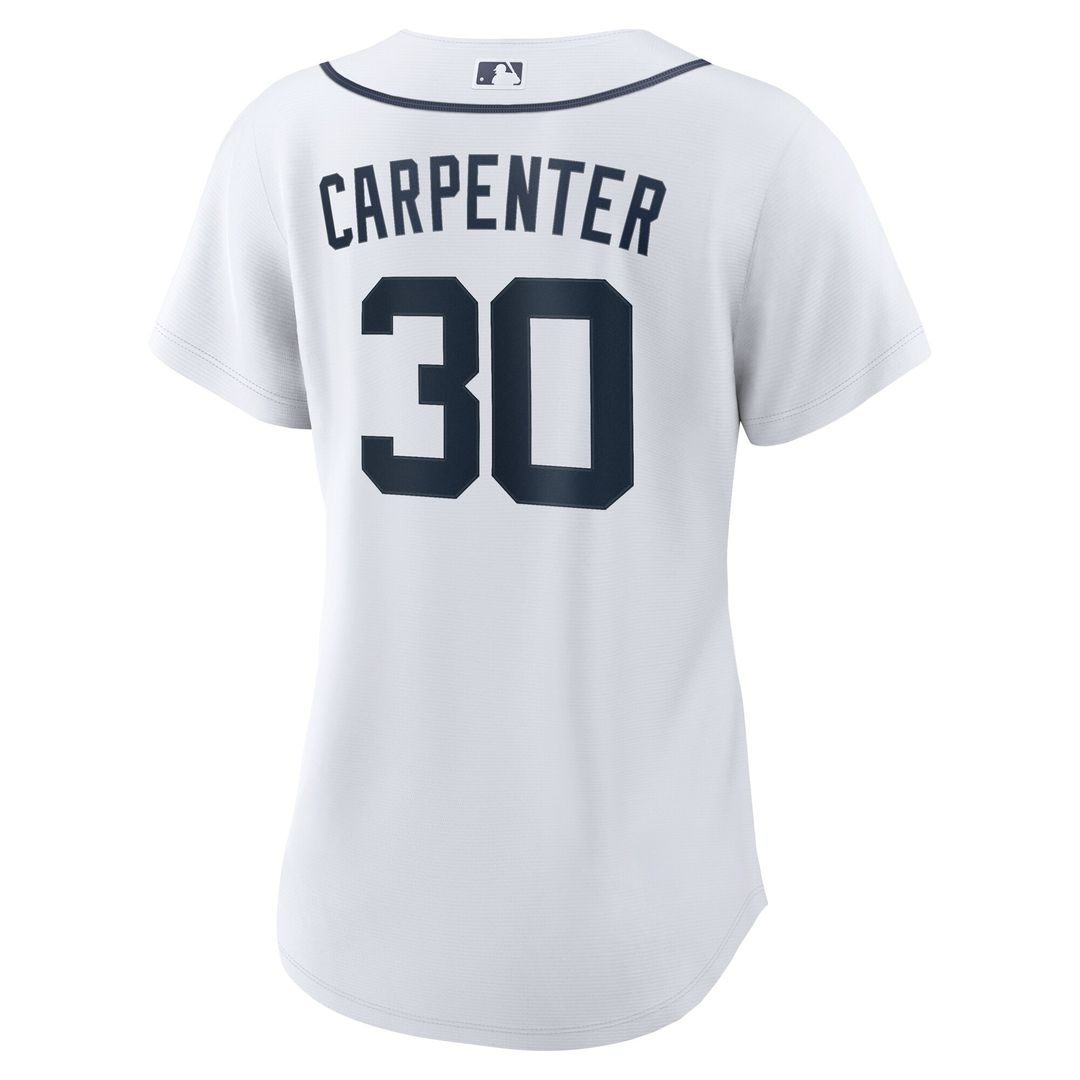 Kerry Carpenter Detroit Tigers Nike Women's Home Replica Jersey - White