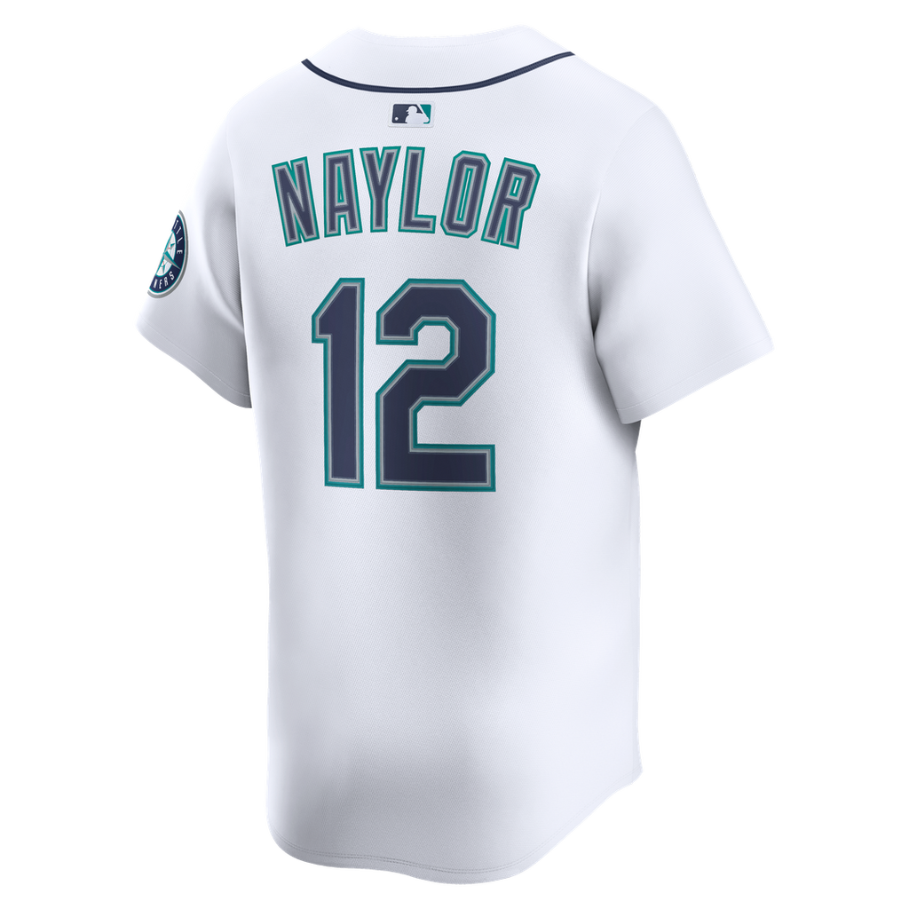 Josh Naylor Seattle Mariners Nike Home Limited Jersey - White