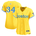 David Ortiz Boston Red Sox Nike Women's City Connect Limited Jersey - Gold