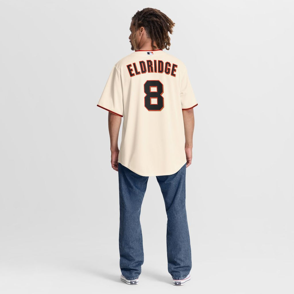 Bryce Eldridge San Francisco Giants Nike Home Replica Jersey - Cream