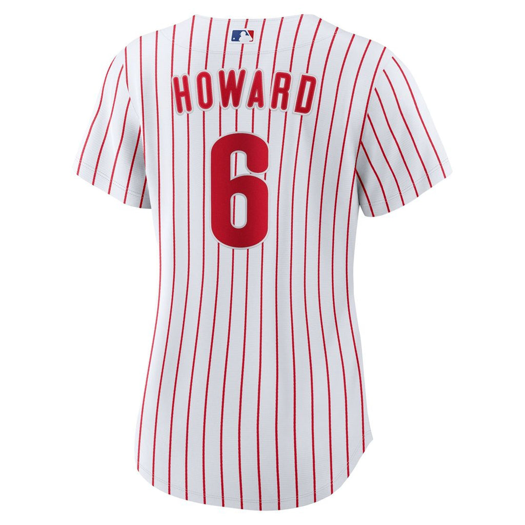 Ryan Howard Philadelphia Phillies Nike Women's Replica Jersey - White