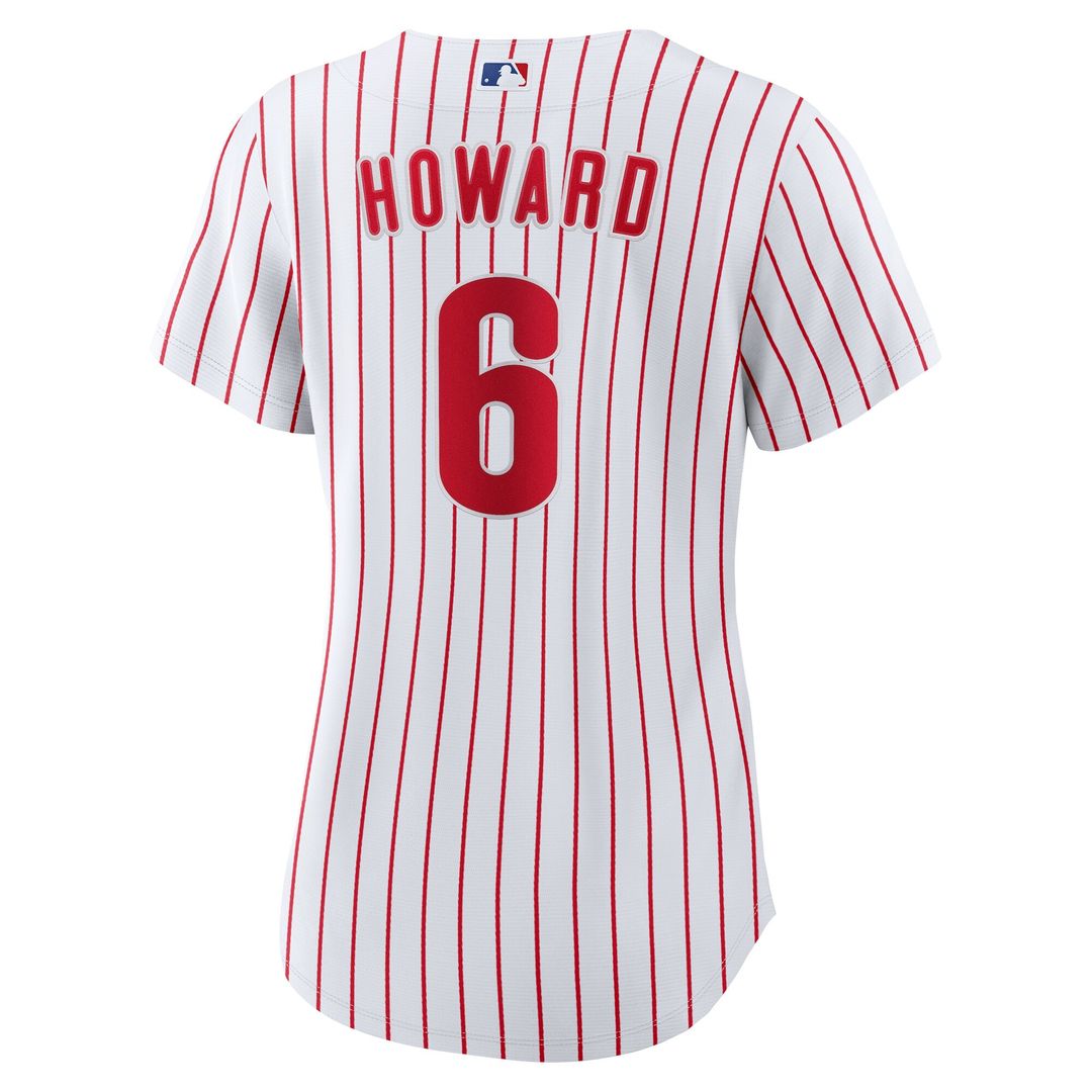 Ryan Howard Philadelphia Phillies Nike Women's Replica Jersey - White