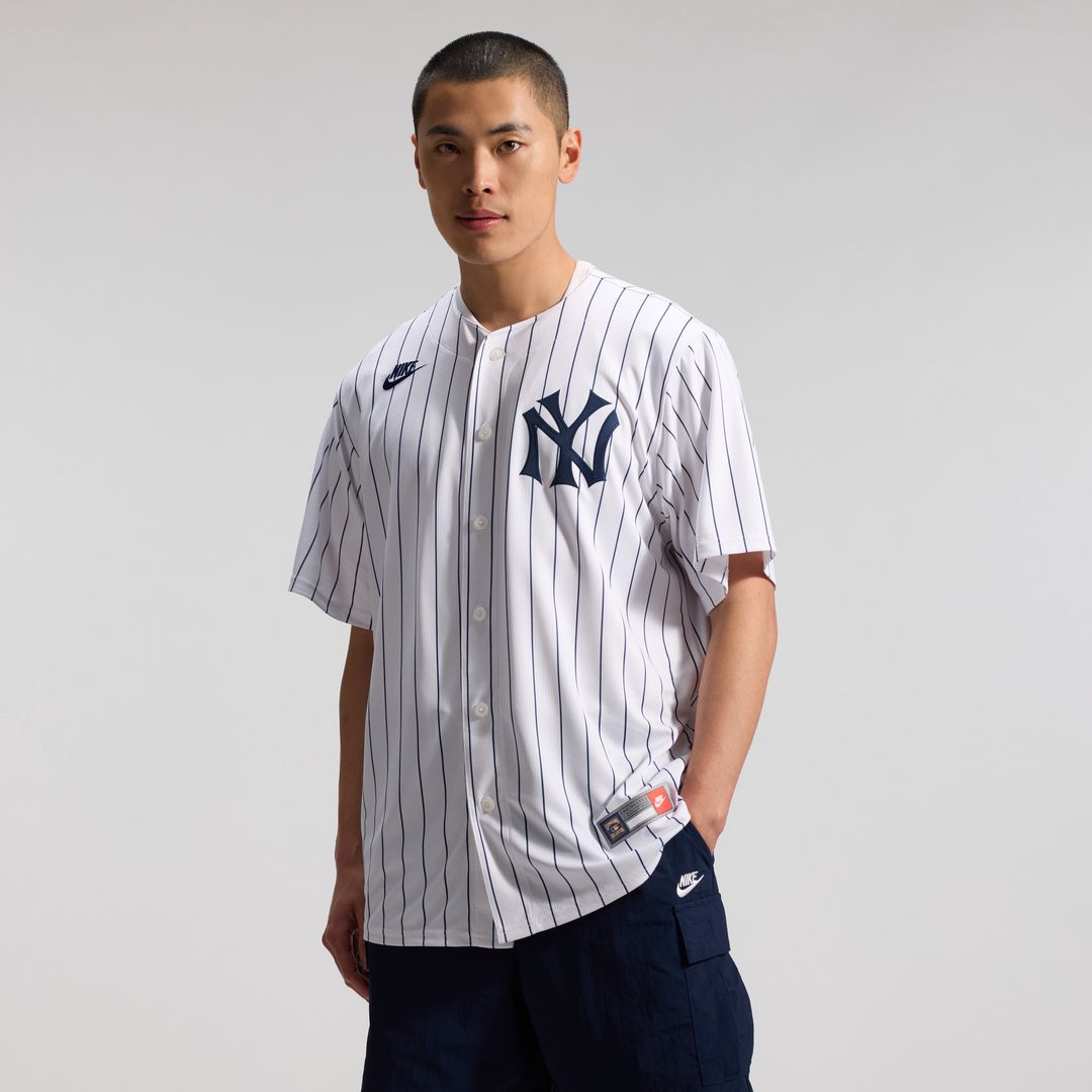 Babe Ruth New York Yankees Nike Throwback Cooperstown Collection Limited Jersey - White