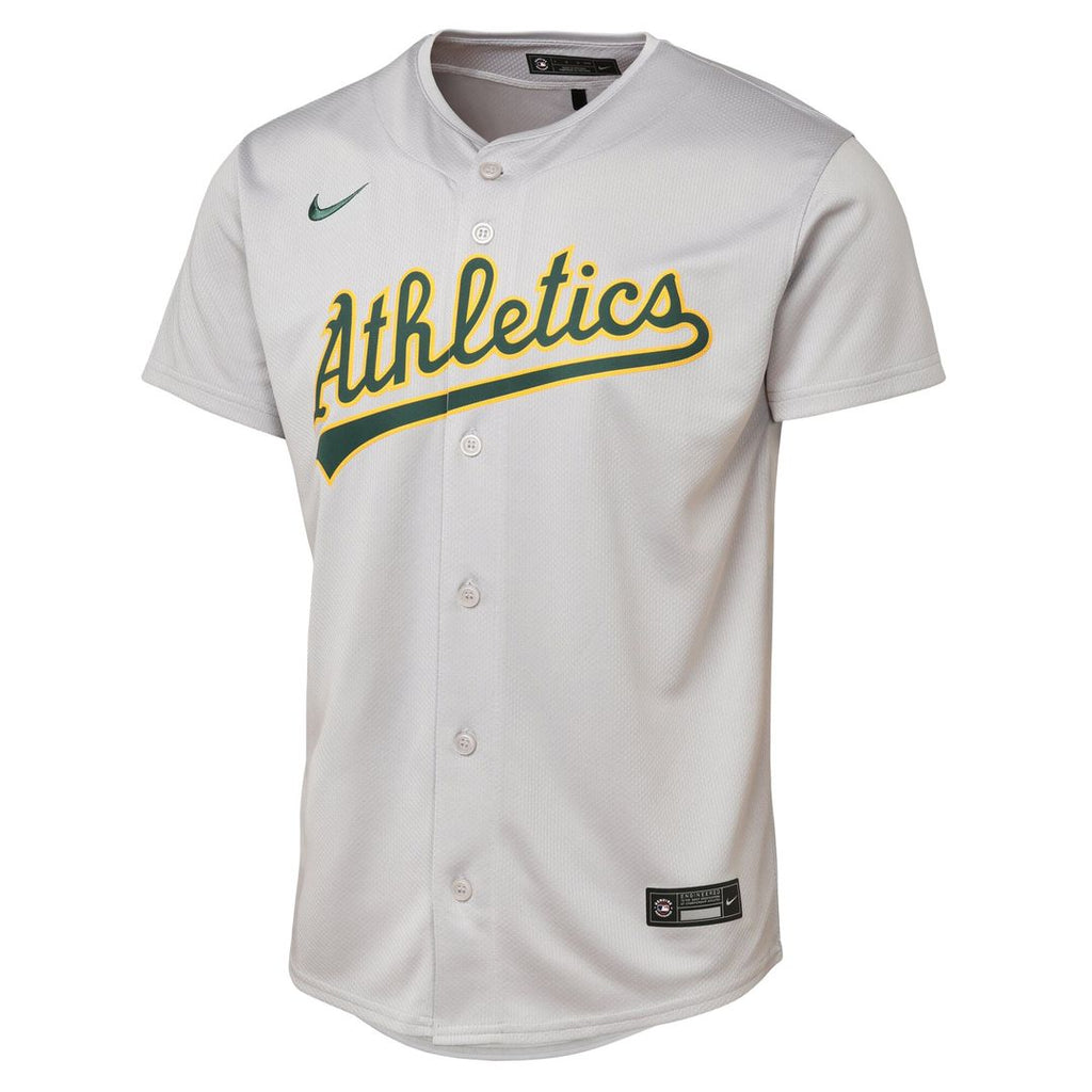 Athletics Youth Road Limited Jersey - Gray
