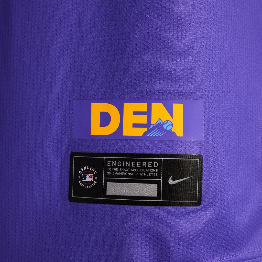 Colorado Rockies Nike 2025 City Connect Limited Jersey - Purple/Light Blue