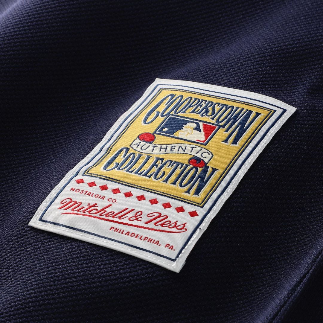 Ichiro Suzuki Seattle Mariners Mitchell & Ness 2006 Cooperstown Mesh Batting Practice Button-Up Jersey - Navy