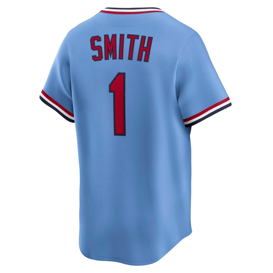 Ozzie Smith St. Louis Cardinals Nike Throwback Cooperstown Collection Limited Jersey - Blue