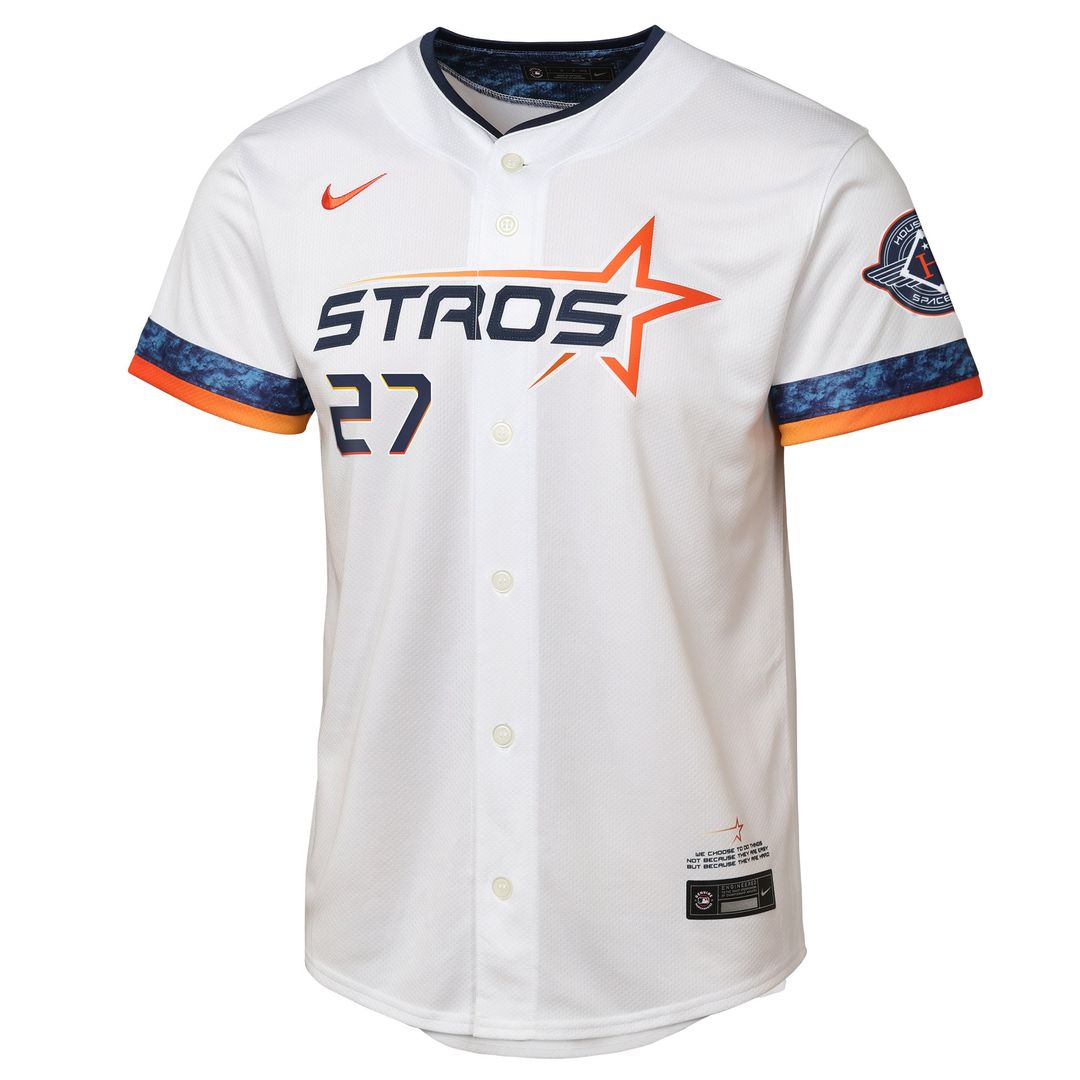 Jose Altuve Houston Astros Nike Youth 2025 City Connect Limited Player Jersey - White