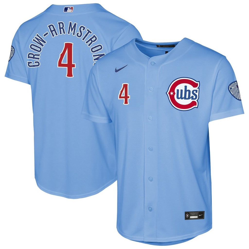 Pete Crow-Armstrong Chicago Cubs Nike Youth Home Stadium Jersey - White