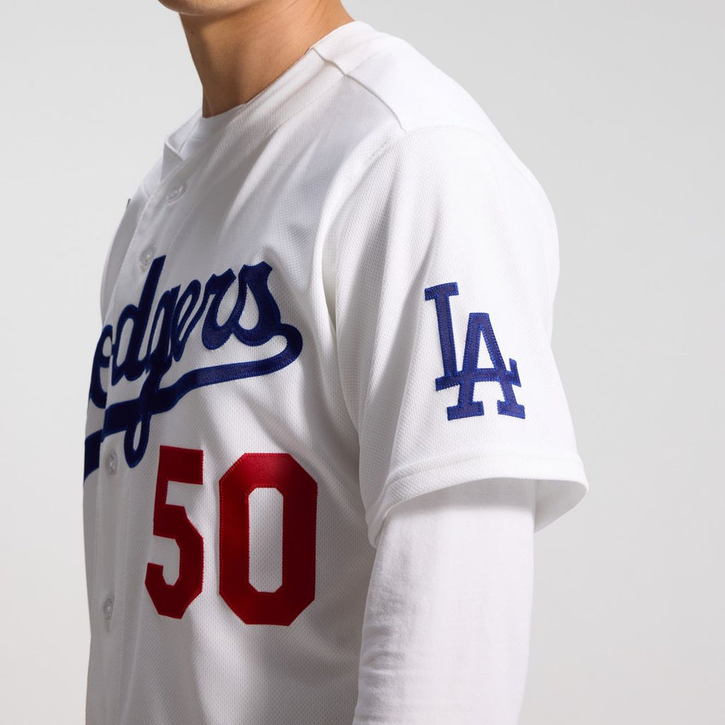 Mookie Betts Los Angeles Dodgers Nike Home Authentic Jersey - White