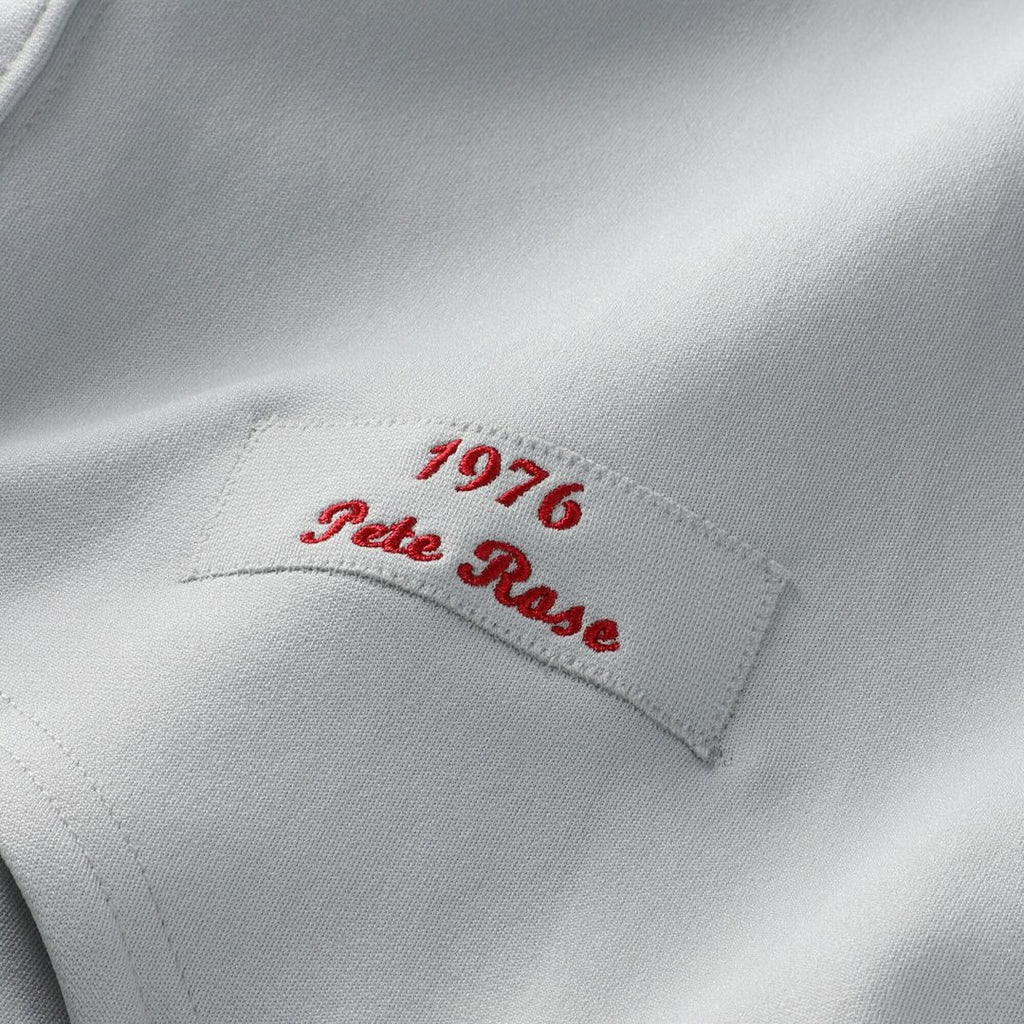 Pete Rose Cincinnati Reds Mitchell & Ness 1976 Authentic Jersey - Gray