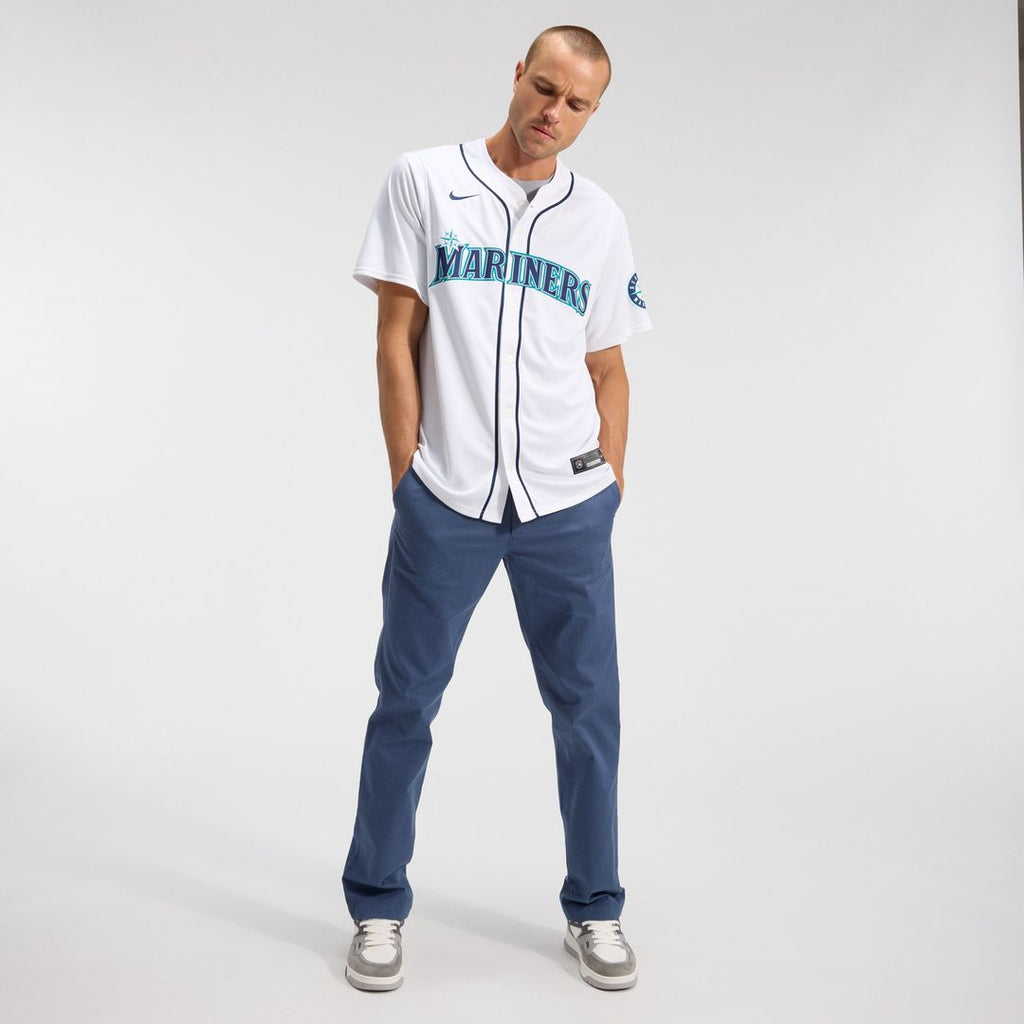 Cal Raleigh Seattle Mariners Nike Home Limited Player Jersey - White