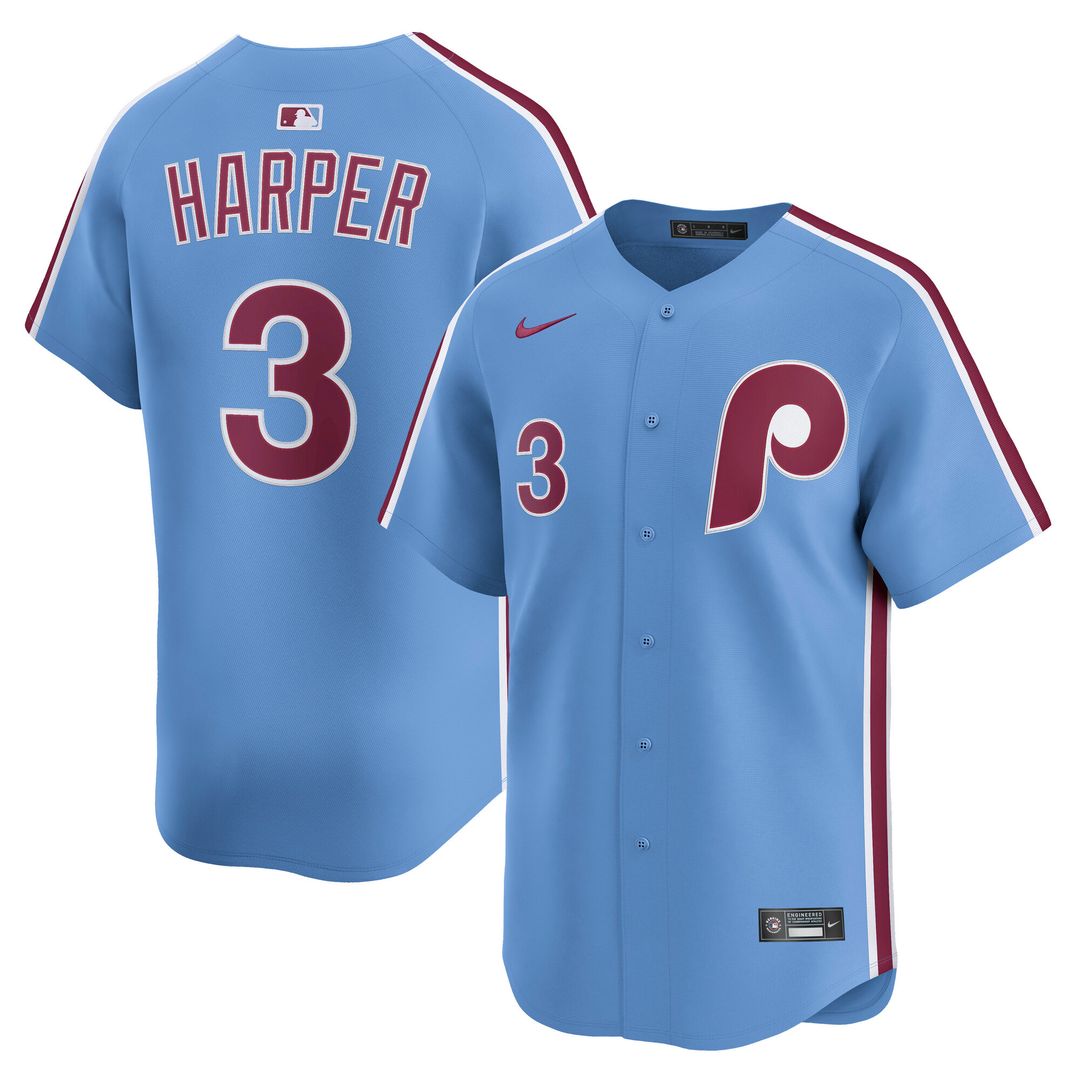 Bryce Harper Philadelphia Phillies Nike Home Limited Player Jersey - White