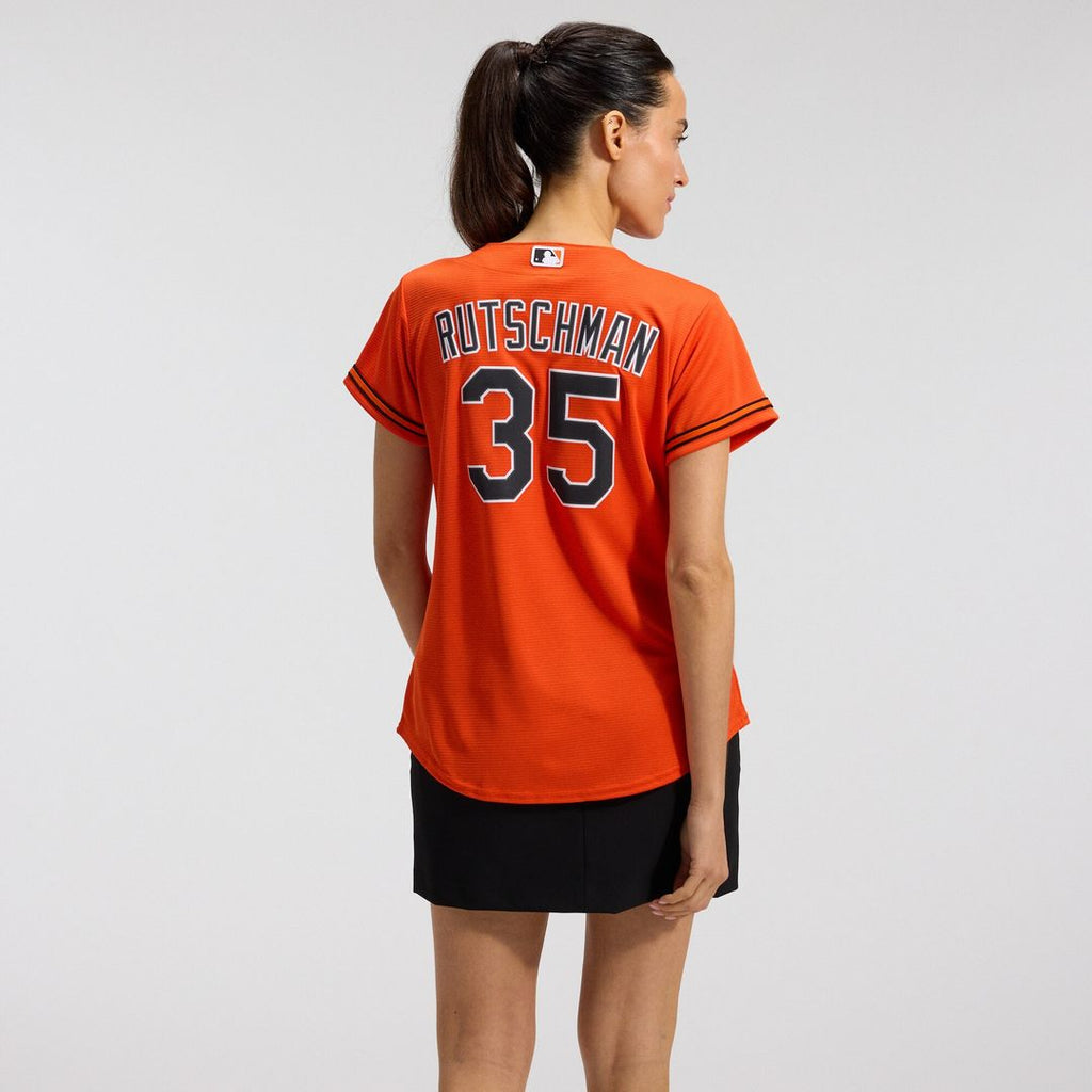 Adley Rutschman Baltimore Orioles Nike Women's Alternate Replica Player Jersey - Orange
