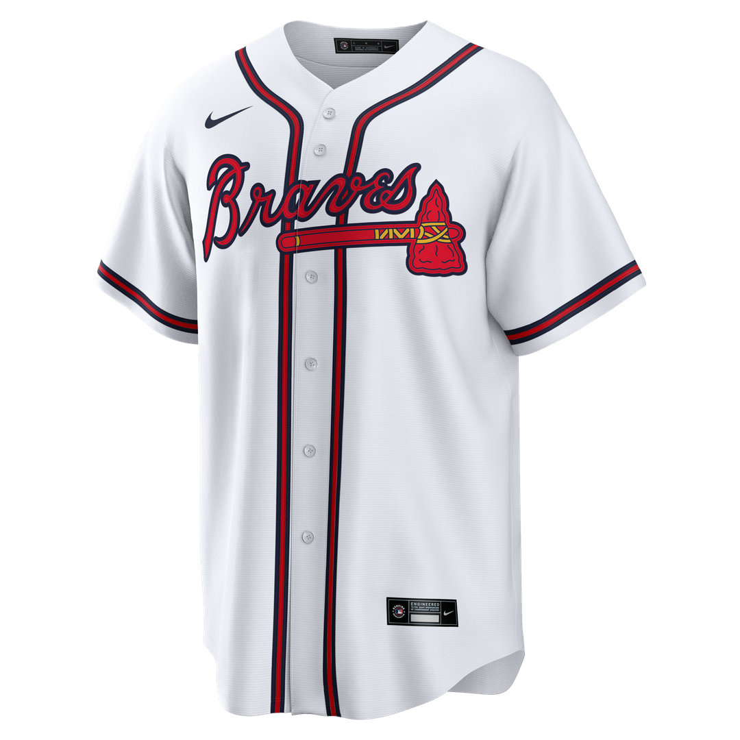 Chipper Jones Atlanta Braves Nike Home Retired Player Replica Jersey - White