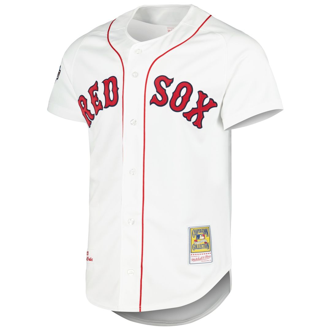 David Ortiz Boston Red Sox Mitchell & Ness Cooperstown Collection Authentic Jersey - White