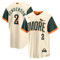 Gunnar Henderson Baltimore Orioles Nike 2026 City Connect Stadium Jersey - Cream
